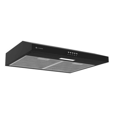 Purificador De Cocina Slim 60cm Serie Dorada Sdc-101w 110w Negro