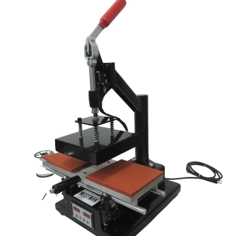 Prensa Para Sublimação Manual 2 Bandeijas 15x15