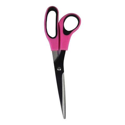 Tesoura 8,5(21 CM) Canhoto Cabo Soft Esquerdo