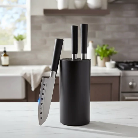 Porta cuchillos (taco organizador)