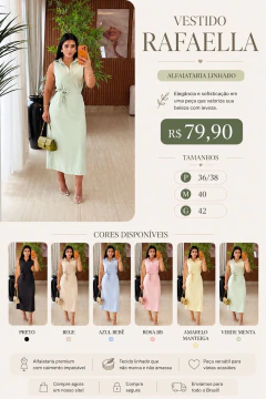 vestido Rafaella 1071 - comprar online