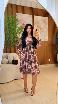 Vestido Tule Paloma na internet