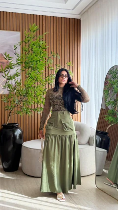 Imagem do Saia bolso Brenda 002435#