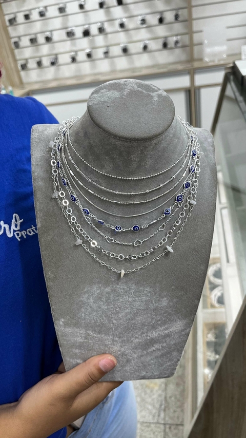 Combo Atacado: 8 Chokers