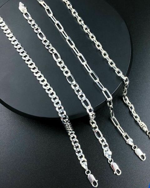 4 Pulseiras Masculinas Médias - comprar online