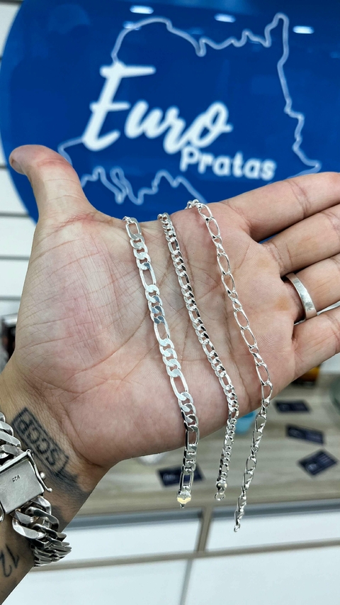 3 Pulseiras Masculinas Médias