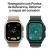 Reloj APPLE WATCH ULTRA 2 49mm TITANIUM BLACK OCEAN BAND GPS LTE - tienda online