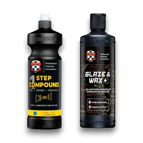 Kit Ternnova 1 Step Compound + Glaze & Wax - comprar online
