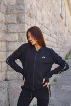 campera rustica - con tachas