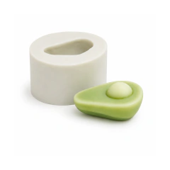 Molde Silicone 01 Cavidade Mini Abacate