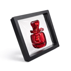 Embalagem de Exibição Flutuante 11x11cm Preto