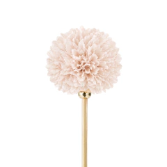 Vareta Flor Pompom Rosé Clara
