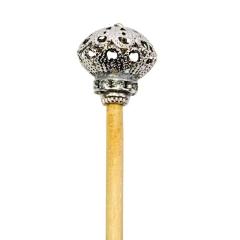 Vareta Mini Disco Metal Prata - comprar online