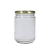 Pote de Vidro Berlim 600ml (1uni) com Tampa Dourada - comprar online