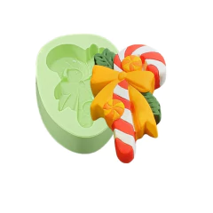 Molde Silicone 01 Cavidade Pirulito Arranjo Natal