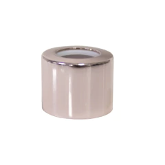 Tampa Luxo Rosé Rosca 18 com Furo (1un)