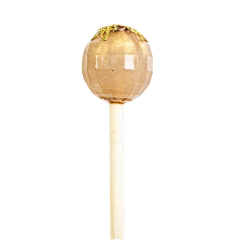 Vareta Cristal Detalhe Ouro Cobre - comprar online