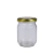 Pote de Vidro Conserva 200ml (1uni) com Tampa Ouro - comprar online