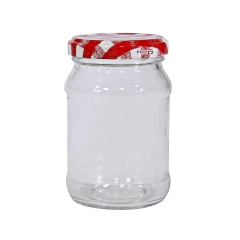 Pote de Vidro Madri 185ml (1uni) com Tampa Xadrez - comprar online