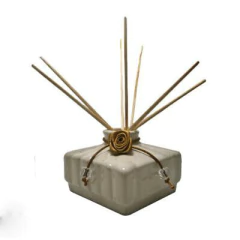 Enfeite Flor Rosa Dourada (1un)