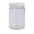 Pote de Vidro Berlim 300ml (1uni) com Tampa Branca - comprar online