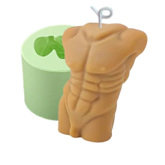 Molde Silicone. 01 Cavidade Corpo Masculino - comprar online