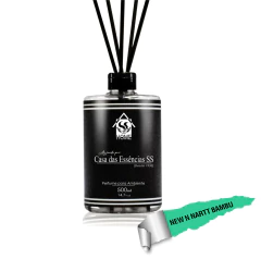 Aromatizador de Varetas N Nartt Bambu 500ml com Tampa e Varetas de Fibra - comprar online