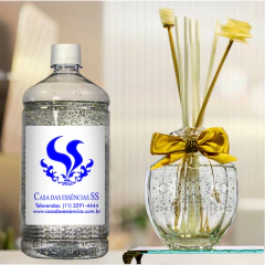 Base para Aromatizador 900ml com Gliter Prata - comprar online