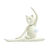 Gato Yoga para Decoração Cerâmica Branca - comprar online