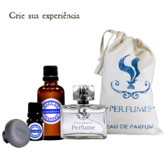 Kit Perfumista Click Retangular Faces Prata N°159 Masc. 50ml