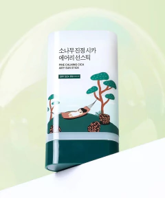 Round lab pine calming cica airy sun stick - MIINksecrets