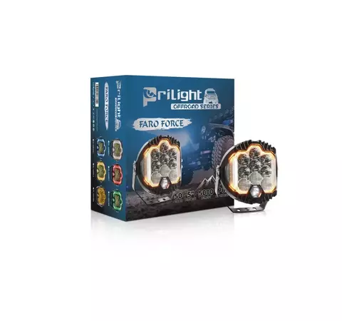 Faro LED 50W + DRL Ámbar