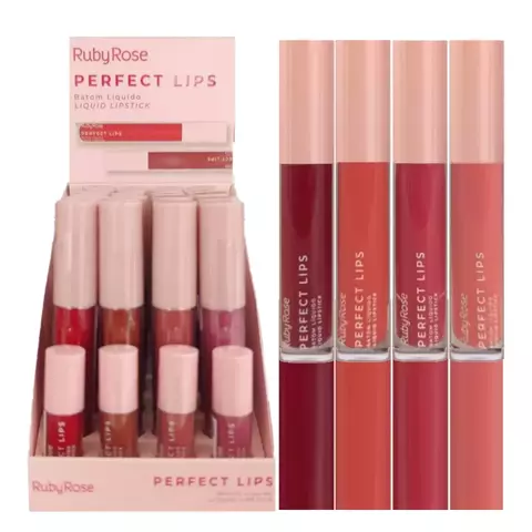 Batom Liquido Perfect Lips - Ruby Rose