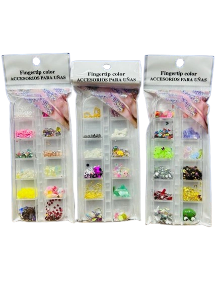 Fingertip Color Decoração para Unhas