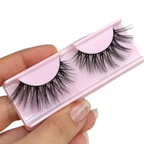 Kit Cílios com Escovinha (Par)