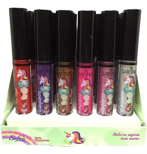 Gloss Labial Hologloss Safira Linha Unicórnio
