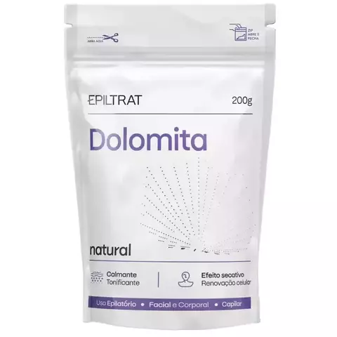 Dolomita Calmante Corpo Rosto Natural Epiltrat