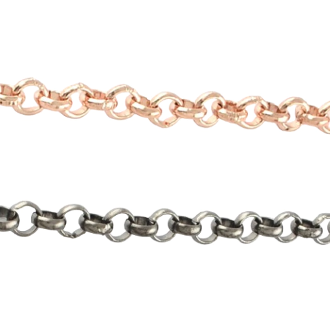 Cadena rolo de hierro 8x2,5mm - comprar online