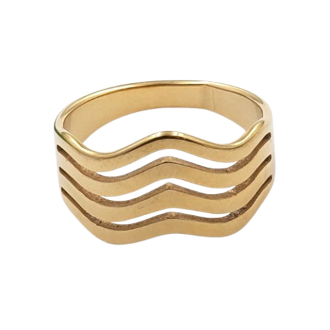 Anillo cuatro ondas