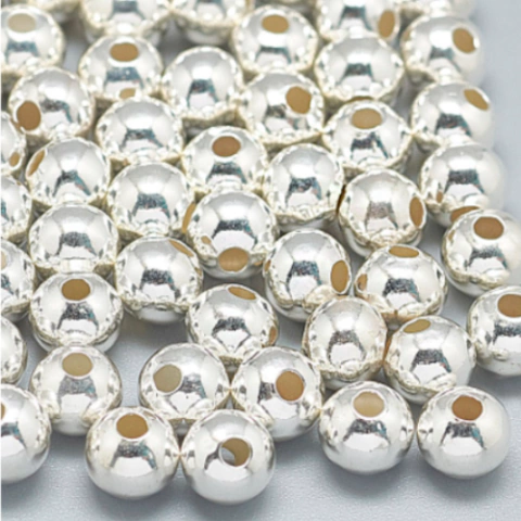 Bolitas plata 925 9mm (precio por 5 unidades)