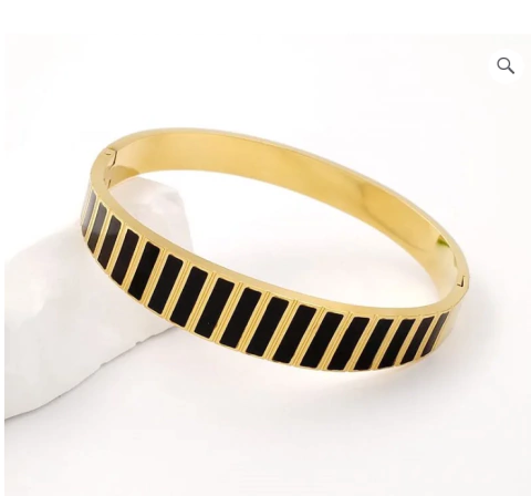 Esclava con rayas negras - comprar online