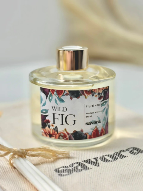 Difusor de Varetas Wild Fig – Floral Verde Sofisticado | 240ml - comprar online