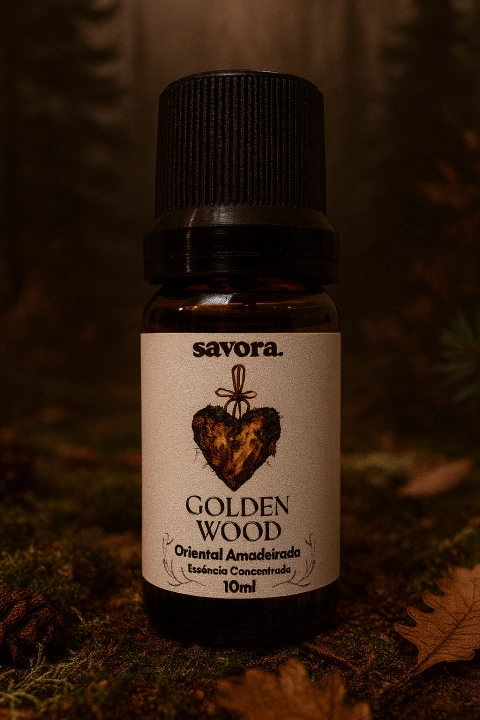 Golden Wood | Oriental Amadeirado | Essência Concentrada | 10ml - comprar online