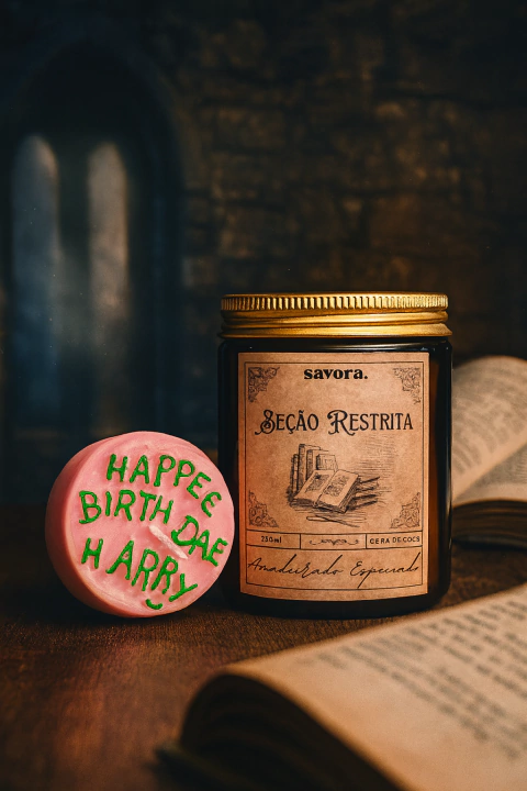 Kit Vela – Seção Restrita + Bolo do Harry | Edição Especial e Limitada - comprar online