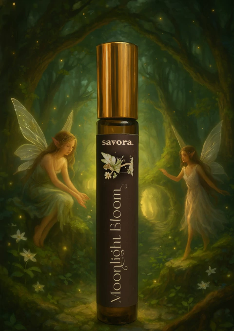 Moonlight Bloom | Blend de Óleos Essenciais | Equilíbrio Hormonal | 10ml - comprar online