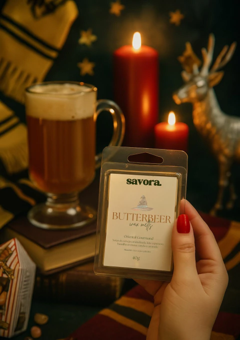 Wax Melt ButterBeer – Inspirado em Harry Potter | 40g - comprar online
