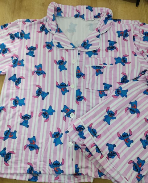 Americano Curto Stitch Listras Plus