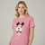 T-Shirt Mickey Rosa Antigo na internet