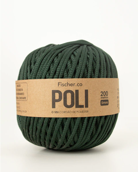 Hilado Poli 5mm 200 metros - Verde