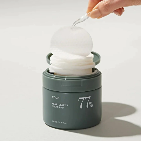 [ANUA] Heartleaf 77 Clear Pad 70pcs - comprar online
